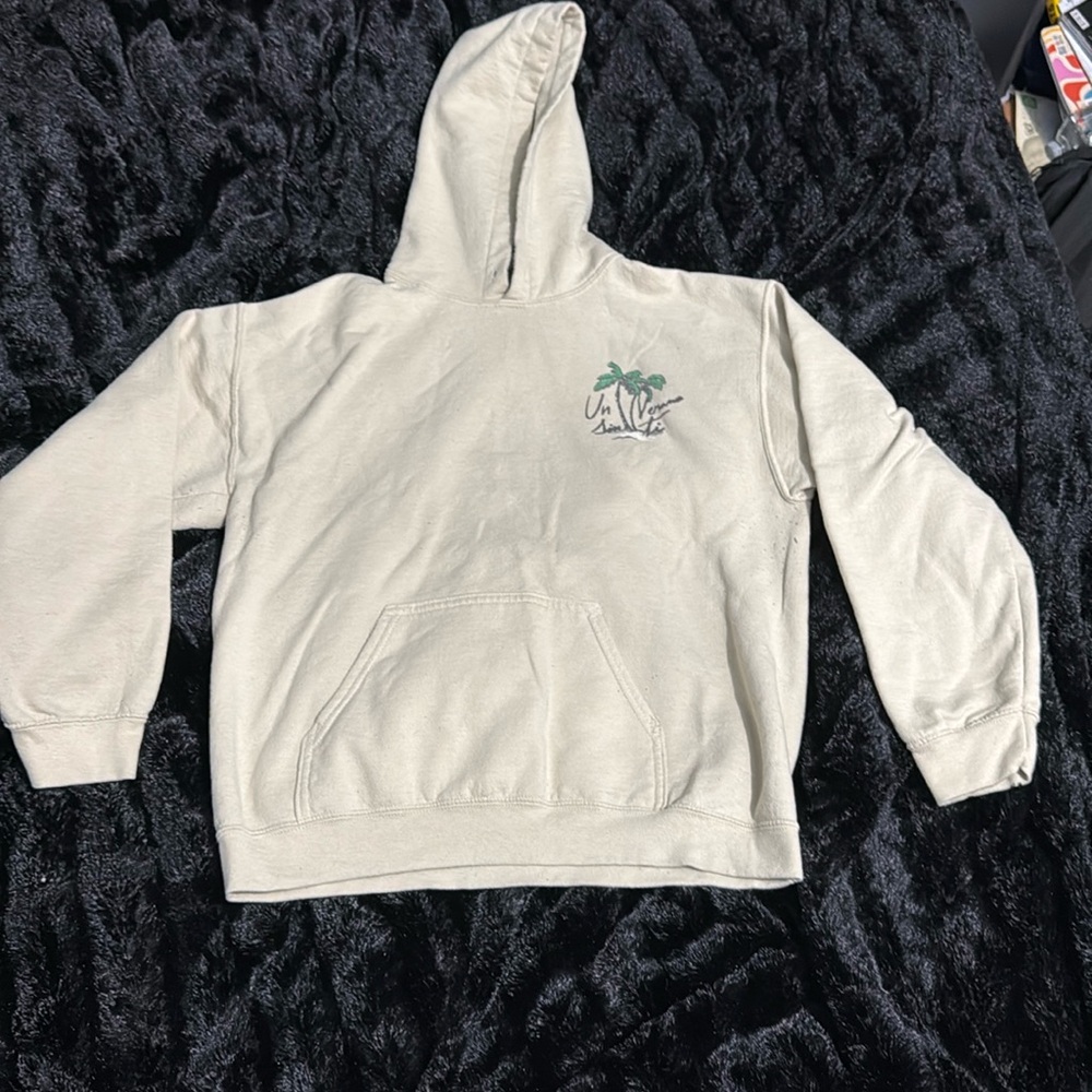Men's Light Gray Hoodie Sweater